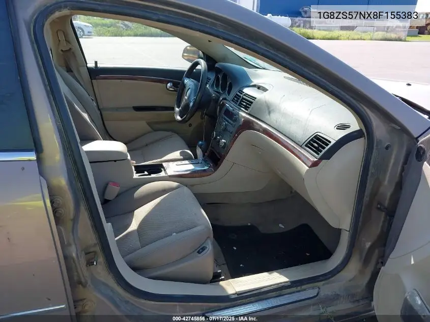 2008 Saturn Aura Xe VIN: 1G8ZS57NX8F155383 Lot: 42745856