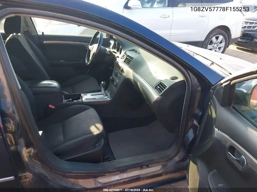 2008 Saturn Aura Xr VIN: 1G8ZV57778F155253 Lot: 42752877