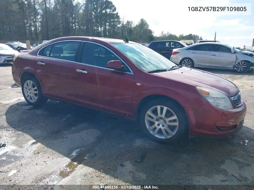 2009 Saturn Aura Xr VIN: 1G8ZV57B29F109805 Lot: 41565335