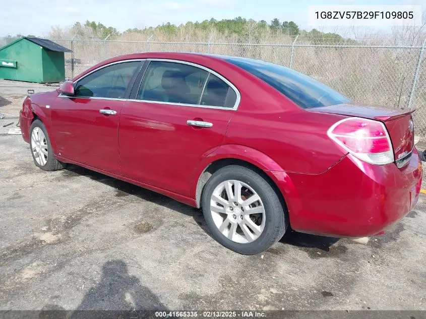 2009 Saturn Aura Xr VIN: 1G8ZV57B29F109805 Lot: 41565335