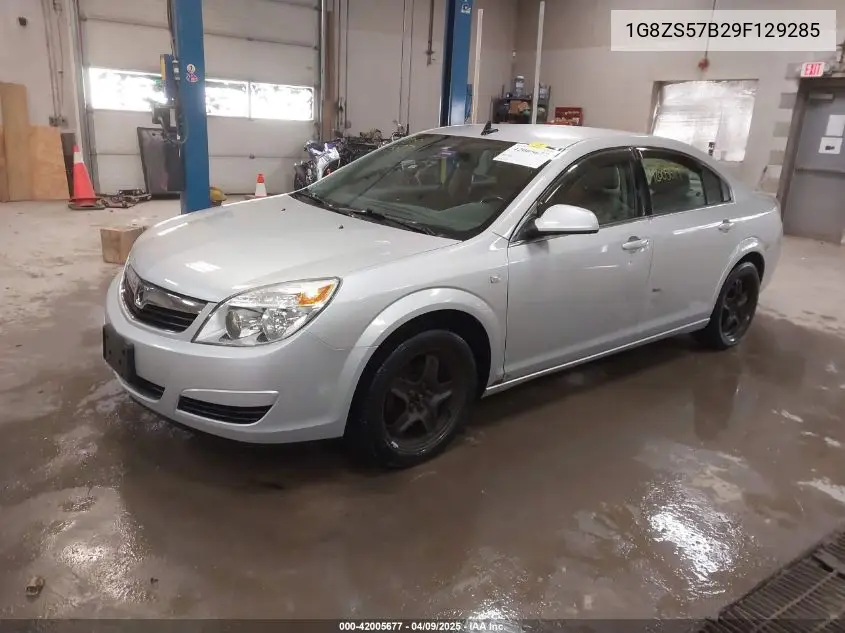 2009 Saturn Aura Xe VIN: 1G8ZS57B29F129285 Lot: 42005677