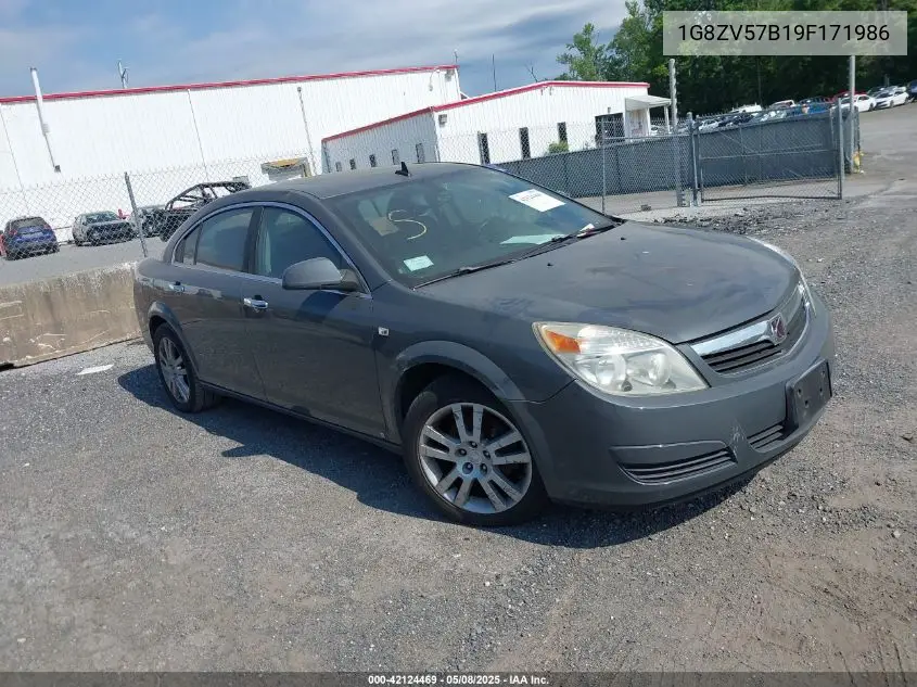 2009 Saturn Aura Xr VIN: 1G8ZV57B19F171986 Lot: 42124469