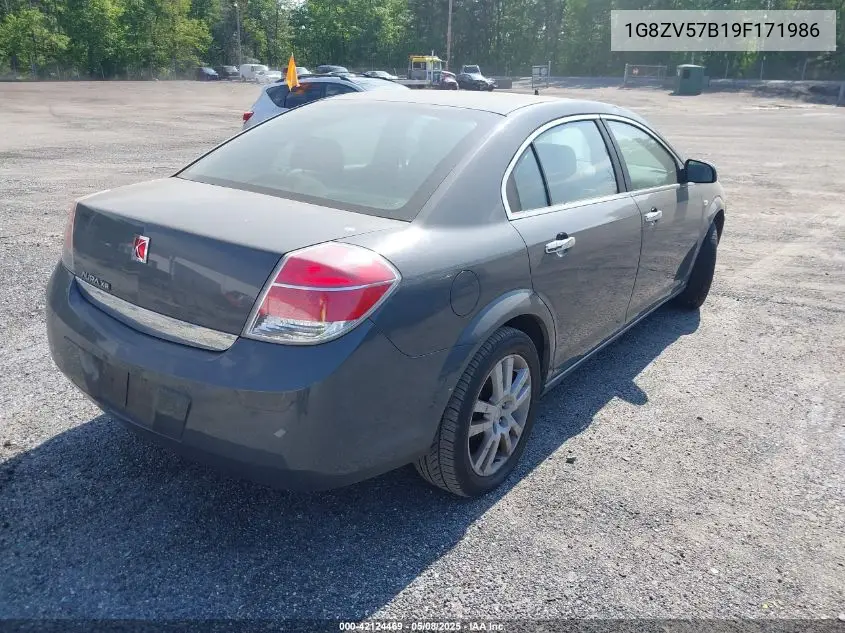 2009 Saturn Aura Xr VIN: 1G8ZV57B19F171986 Lot: 42124469
