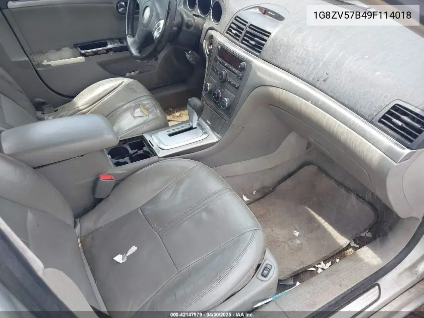 2009 Saturn Aura Xr VIN: 1G8ZV57B49F114018 Lot: 42147979