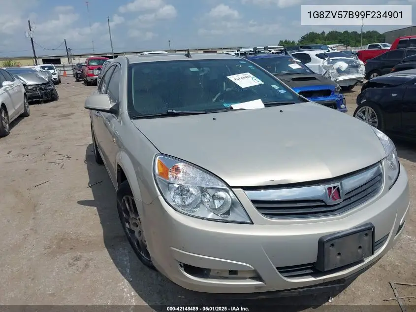 2009 Saturn Aura Xr VIN: 1G8ZV57B99F234901 Lot: 42148489