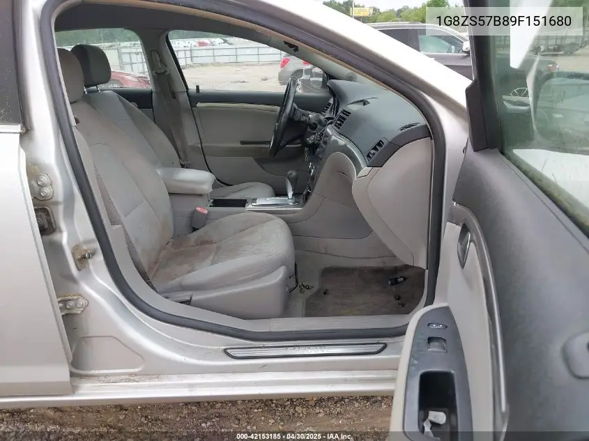 2009 Saturn Aura Xe VIN: 1G8ZS57B89F151680 Lot: 42153185