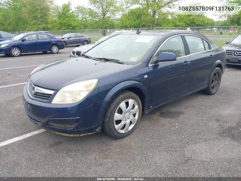 2009 Saturn Aura Xe VIN: 1G8ZS57B09F131763 Lot: 42164299