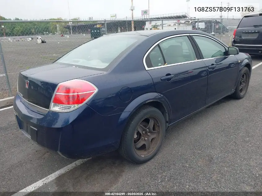 2009 Saturn Aura Xe VIN: 1G8ZS57B09F131763 Lot: 42164299