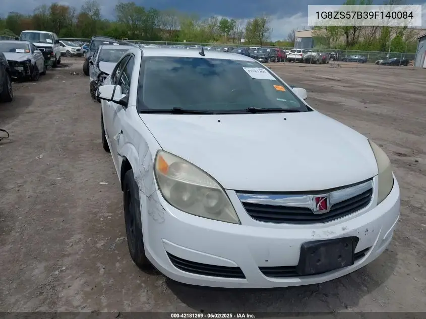 2009 Saturn Aura Xe VIN: 1G8ZS57B39F140084 Lot: 42181269