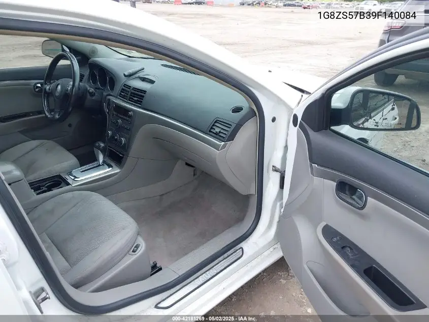 2009 Saturn Aura Xe VIN: 1G8ZS57B39F140084 Lot: 42181269