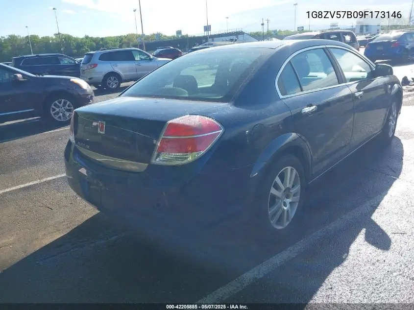2009 Saturn Aura Xr VIN: 1G8ZV57B09F173146 Lot: 42205885