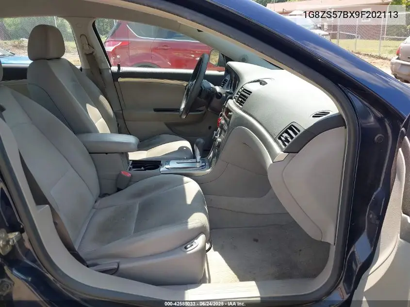 2009 Saturn Aura Xe VIN: 1G8ZS57BX9F202113 Lot: 42585033