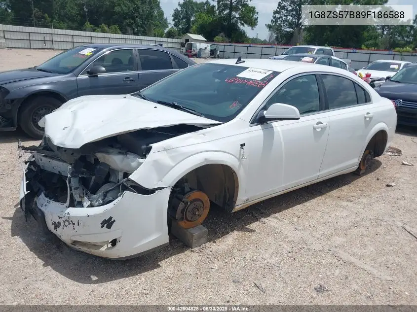 2009 Saturn Aura Xe VIN: 1G8ZS57B89F186588 Lot: 42604828