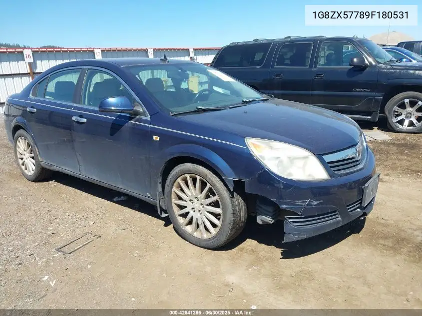 2009 Saturn Aura Xr VIN: 1G8ZX57789F180531 Lot: 42641286