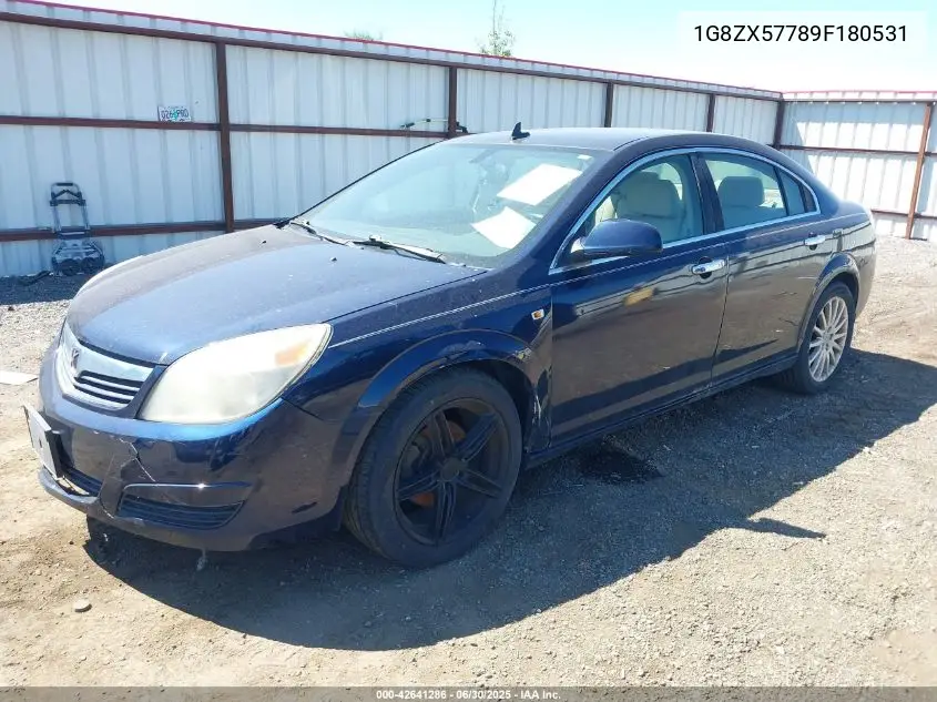 2009 Saturn Aura Xr VIN: 1G8ZX57789F180531 Lot: 42641286