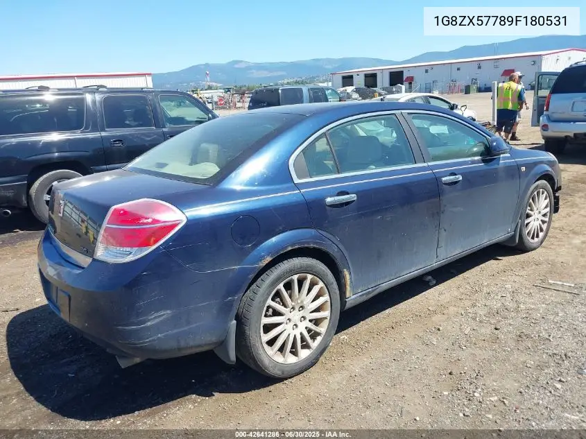 2009 Saturn Aura Xr VIN: 1G8ZX57789F180531 Lot: 42641286