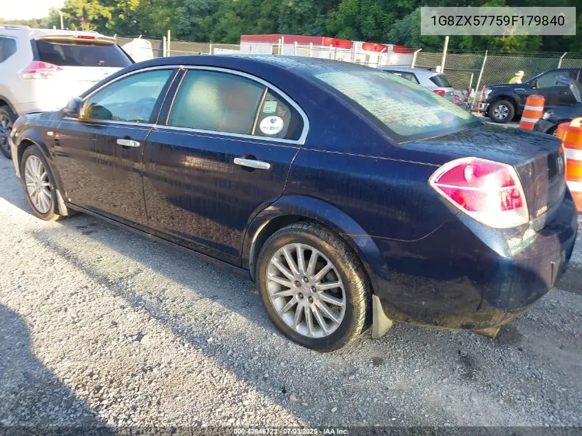 2009 Saturn Aura Xr VIN: 1G8ZX57759F179840 Lot: 42646723