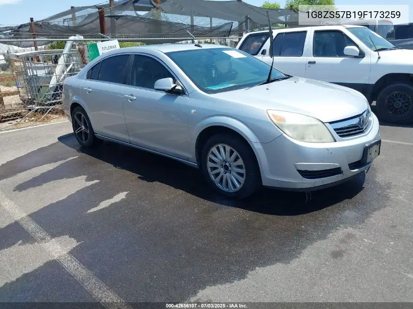2009 Saturn Aura Xe VIN: 1G8ZS57B19F173259 Lot: 42656107