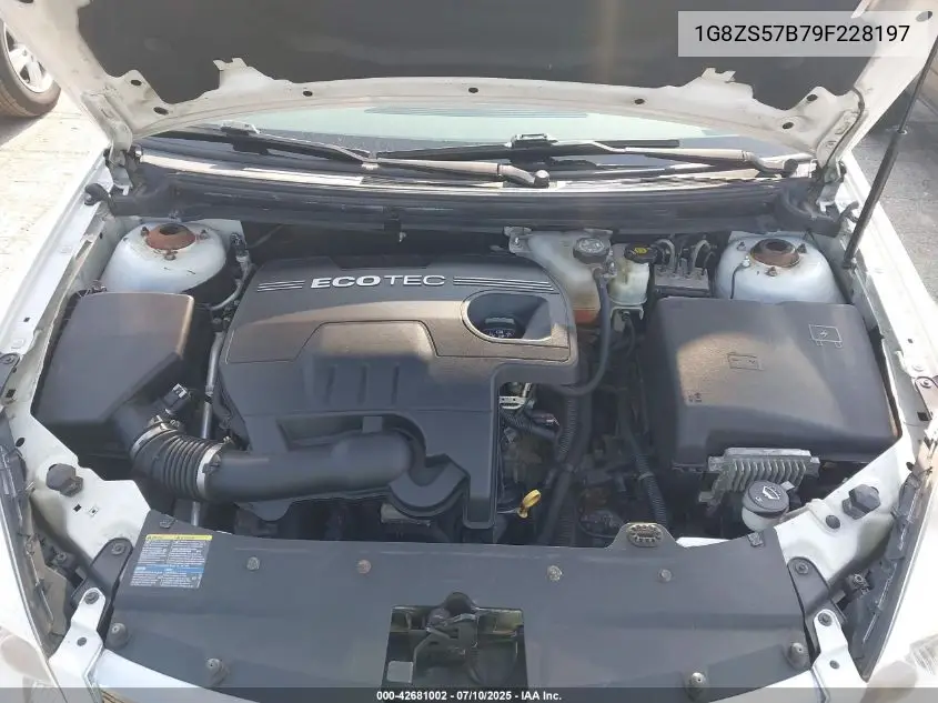 2009 Saturn Aura Xe VIN: 1G8ZS57B79F228197 Lot: 42681002
