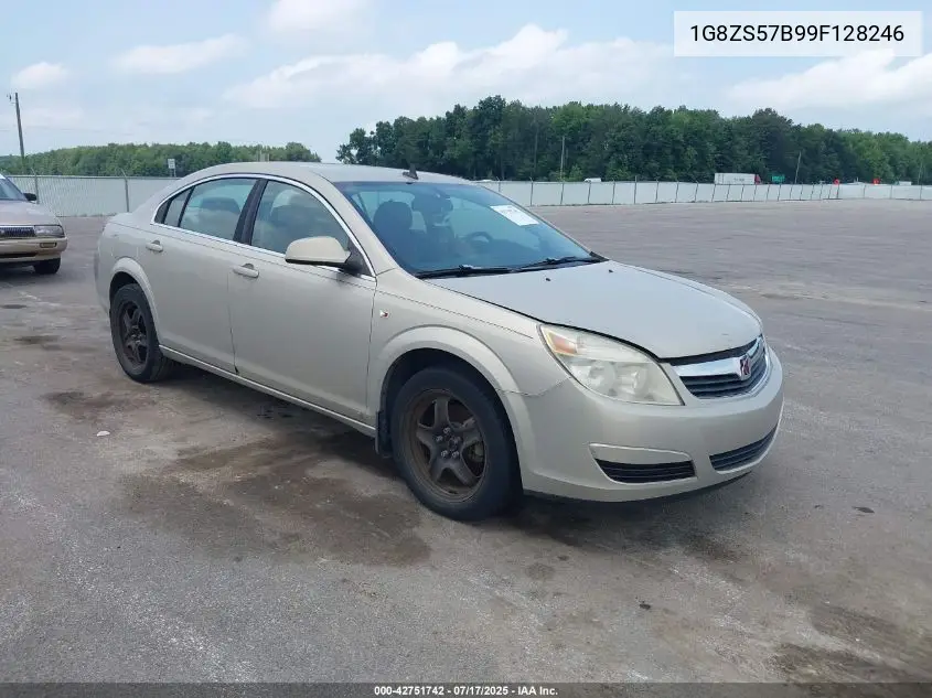 2009 Saturn Aura Xe VIN: 1G8ZS57B99F128246 Lot: 42751742
