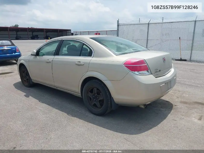 2009 Saturn Aura Xe VIN: 1G8ZS57B99F128246 Lot: 42751742