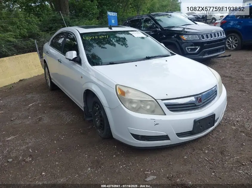 2009 Saturn Aura Xr VIN: 1G8ZX57759F193852 Lot: 42753941