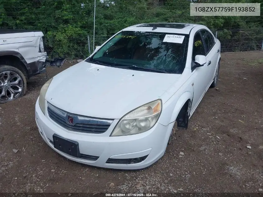 2009 Saturn Aura Xr VIN: 1G8ZX57759F193852 Lot: 42753941