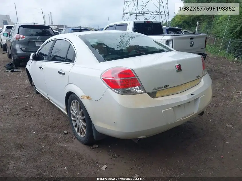 2009 Saturn Aura Xr VIN: 1G8ZX57759F193852 Lot: 42753941