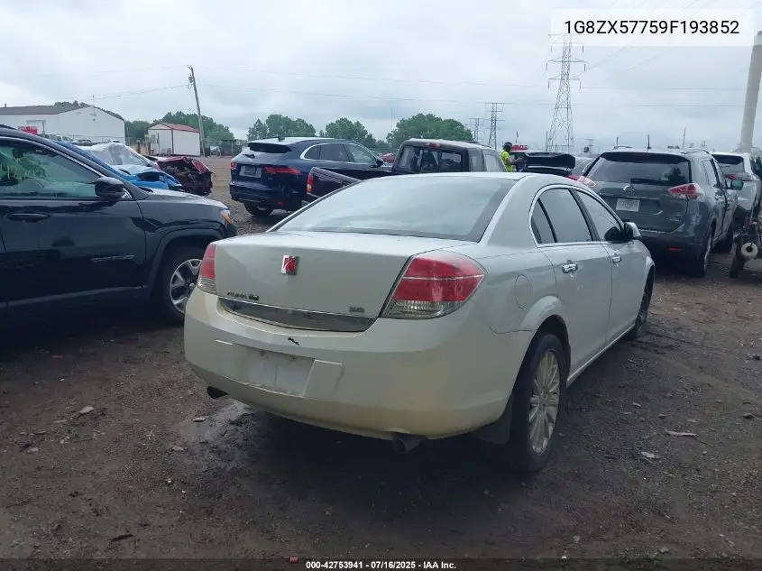 2009 Saturn Aura Xr VIN: 1G8ZX57759F193852 Lot: 42753941