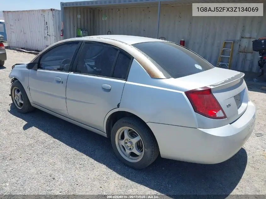 2003 Saturn Ion 2 VIN: 1G8AJ52FX3Z134069 Lot: 42526114