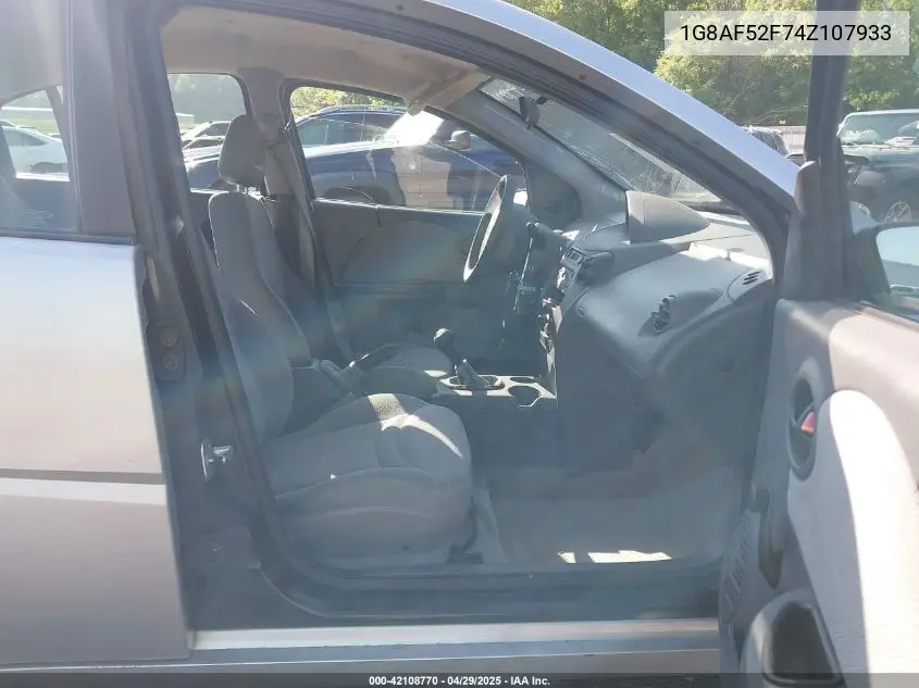 2004 Saturn Ion 1 VIN: 1G8AF52F74Z107933 Lot: 42108770
