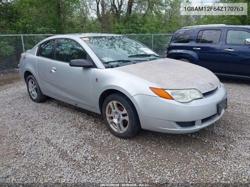 2004 Saturn Ion 2 VIN: 1G8AM12F64Z170763 Lot: 42198156