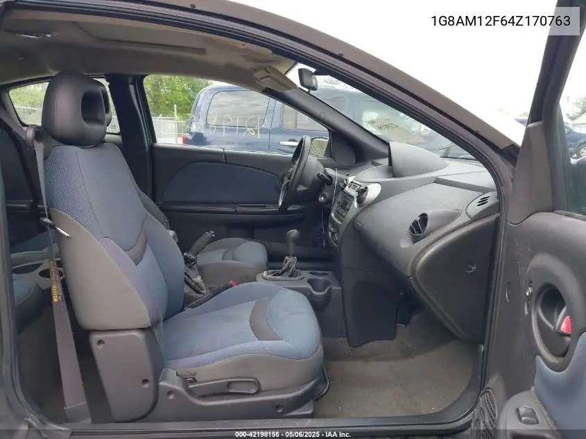 2004 Saturn Ion 2 VIN: 1G8AM12F64Z170763 Lot: 42198156