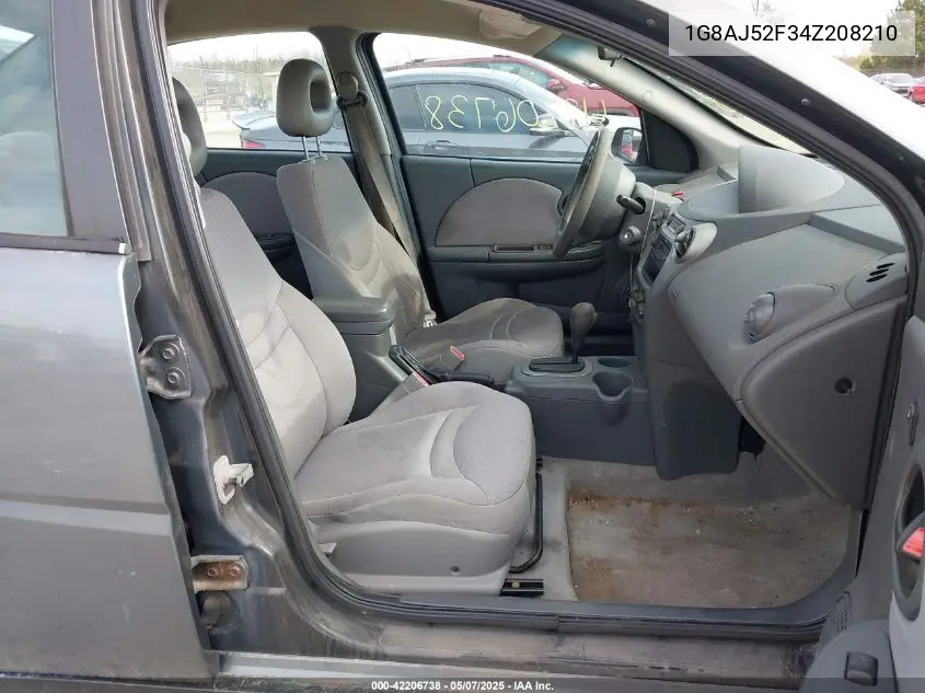 2004 Saturn Ion 2 VIN: 1G8AJ52F34Z208210 Lot: 42206738