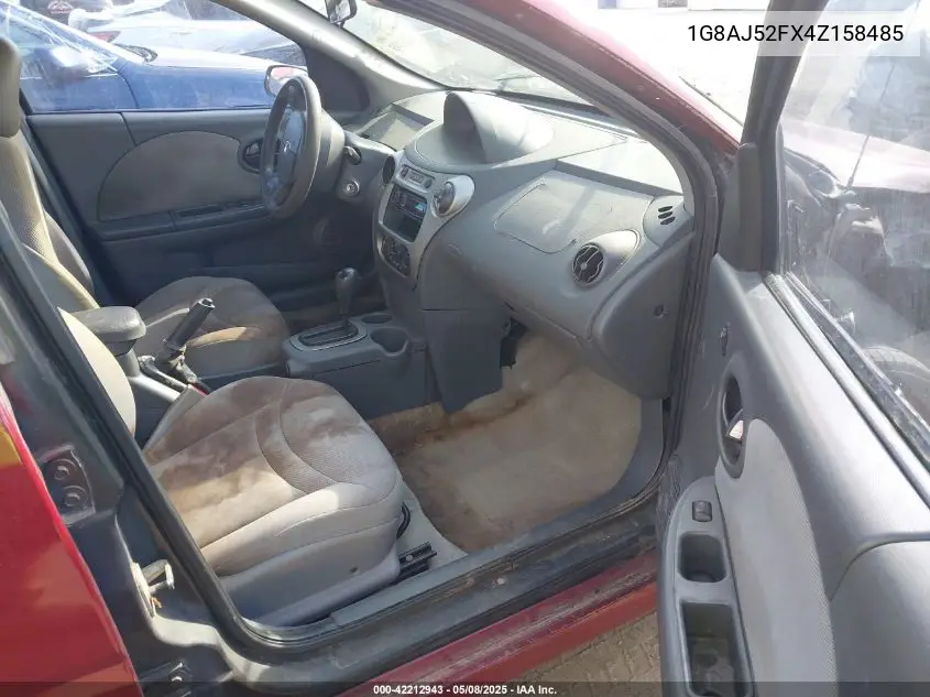 2004 Saturn Ion 2 VIN: 1G8AJ52FX4Z158485 Lot: 42212943