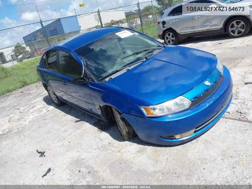2004 Saturn Ion 3 VIN: 1G8AL52FX4Z154673 Lot: 42563061