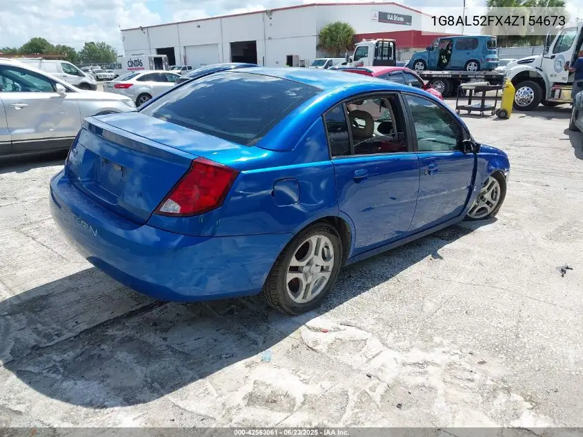 2004 Saturn Ion 3 VIN: 1G8AL52FX4Z154673 Lot: 42563061