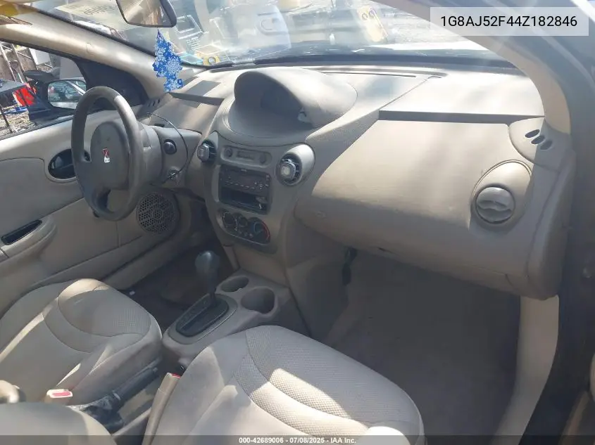 2004 Saturn Ion 2 VIN: 1G8AJ52F44Z182846 Lot: 42689006