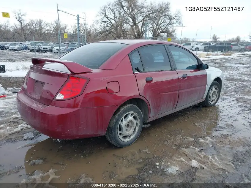 2005 Saturn Ion 1 VIN: 1G8AG52F55Z121487 Lot: 41613280