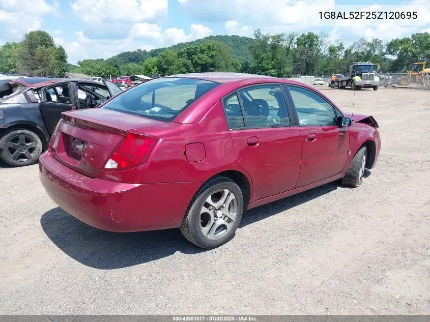 2005 Saturn Ion 3 VIN: 1G8AL52F25Z120695 Lot: 42651017