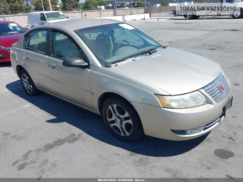 2005 Saturn Ion 3 VIN: 1G8AL54FX5Z130890 Lot: 42703030