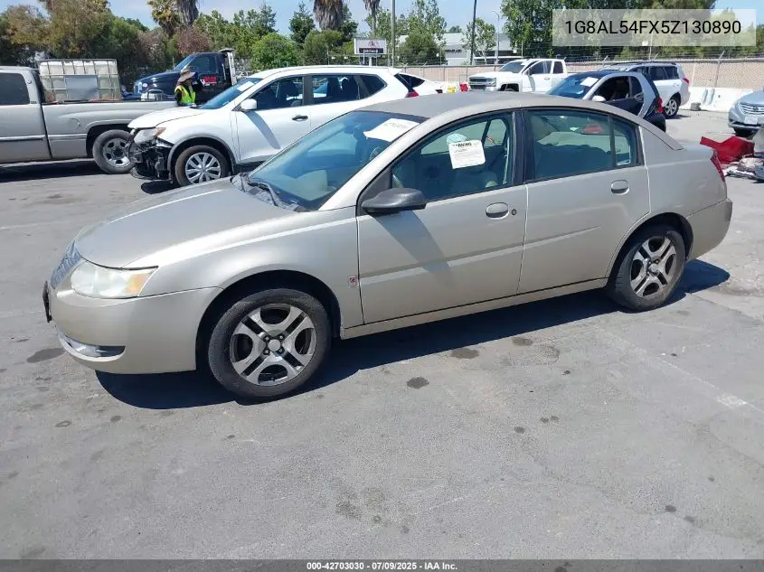2005 Saturn Ion 3 VIN: 1G8AL54FX5Z130890 Lot: 42703030