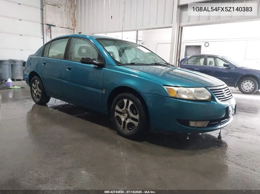 2005 Saturn Ion Level 3 VIN: 1G8AL54FX5Z140383 Lot: 42743830