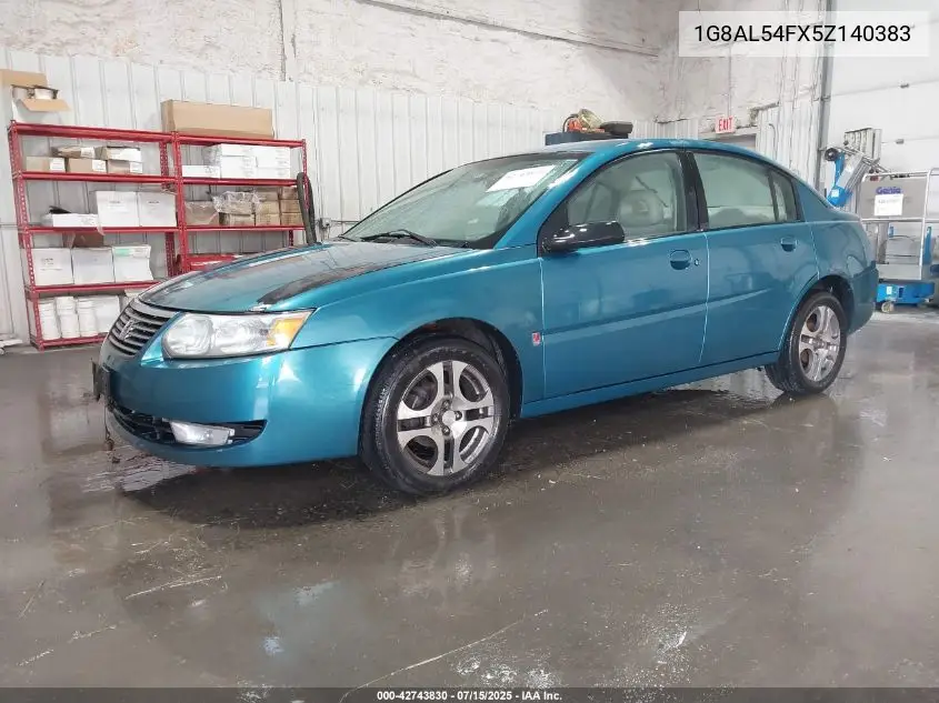 2005 Saturn Ion Level 3 VIN: 1G8AL54FX5Z140383 Lot: 42743830