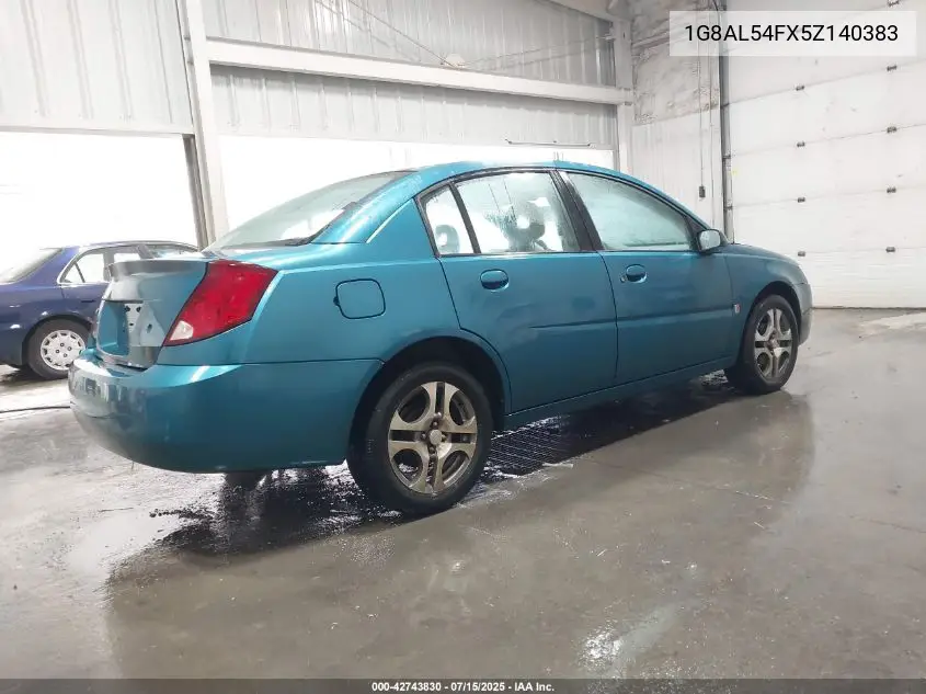 2005 Saturn Ion Level 3 VIN: 1G8AL54FX5Z140383 Lot: 42743830