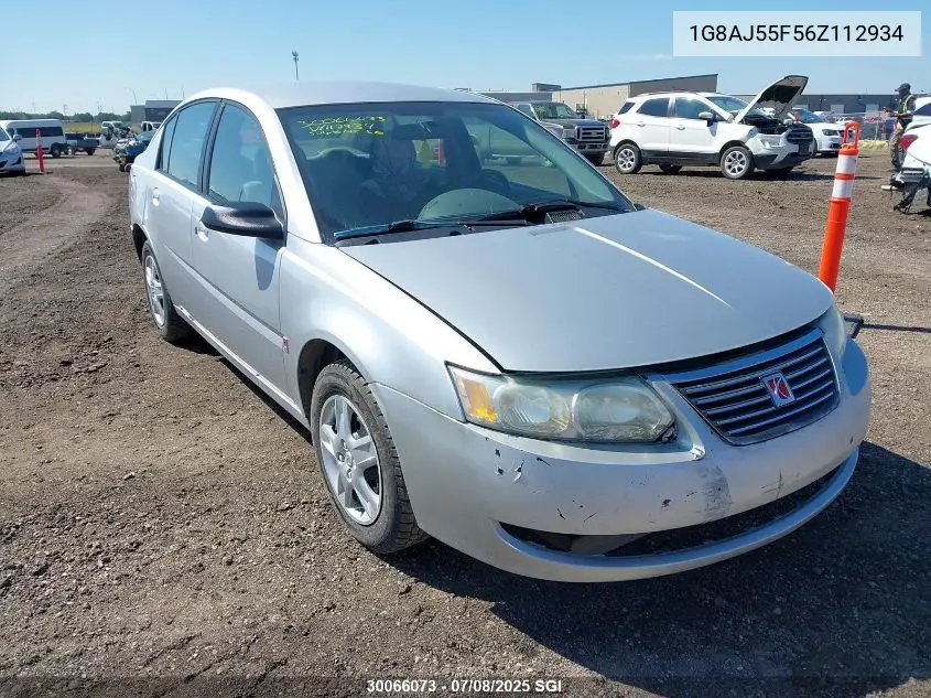 2006 Saturn Ion Level 2 VIN: 1G8AJ55F56Z112934 Lot: 30066073