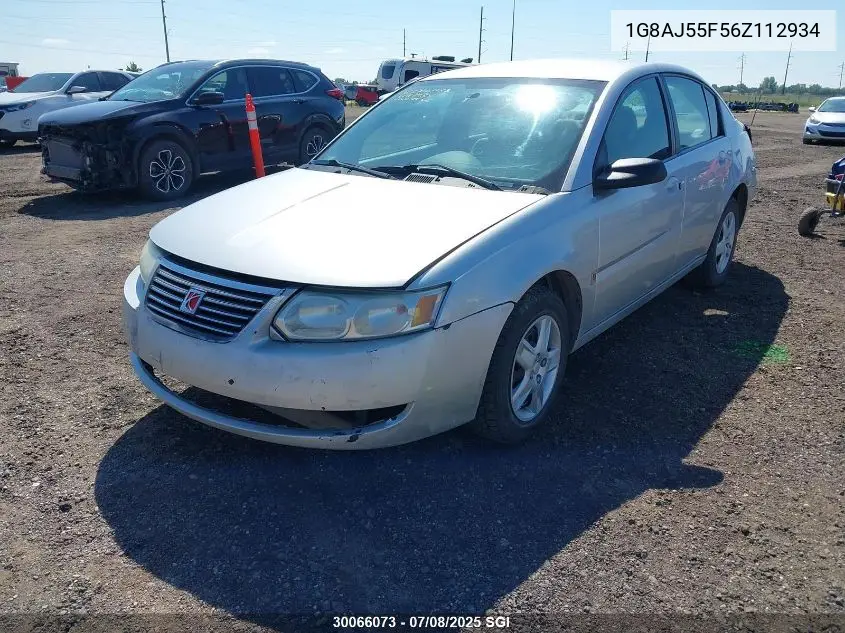 2006 Saturn Ion Level 2 VIN: 1G8AJ55F56Z112934 Lot: 30066073