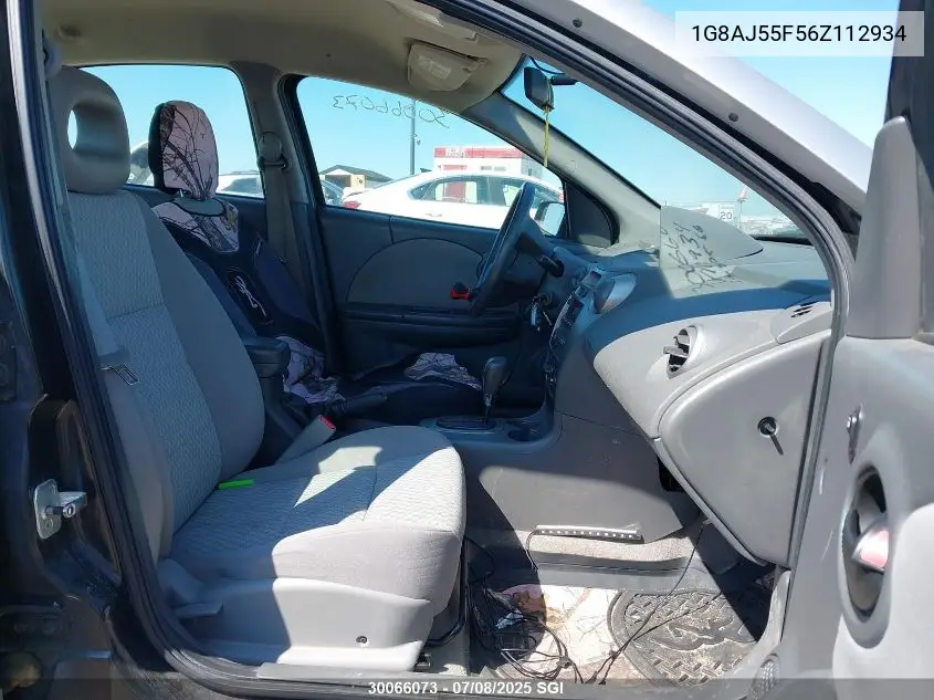 2006 Saturn Ion Level 2 VIN: 1G8AJ55F56Z112934 Lot: 30066073