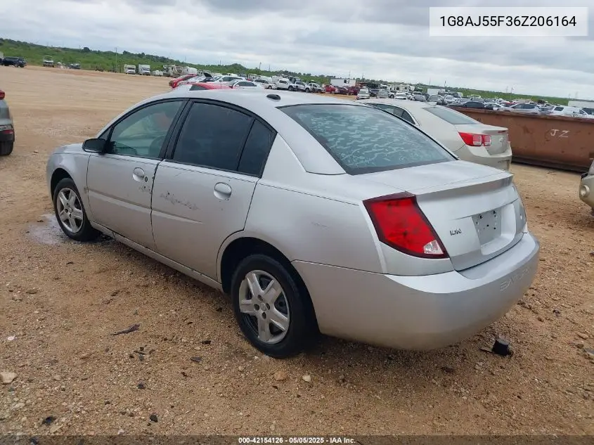 2006 Saturn Ion 2 VIN: 1G8AJ55F36Z206164 Lot: 42154126