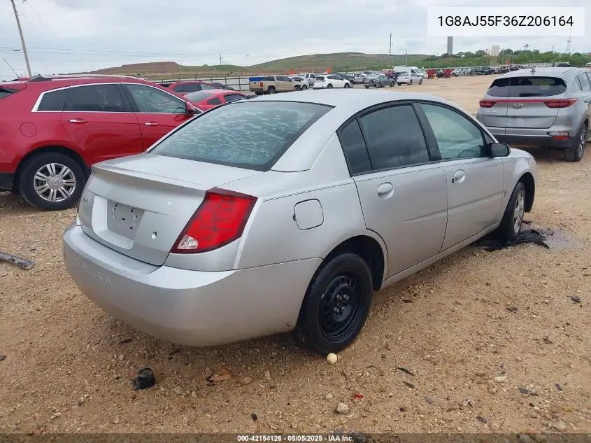 2006 Saturn Ion 2 VIN: 1G8AJ55F36Z206164 Lot: 42154126